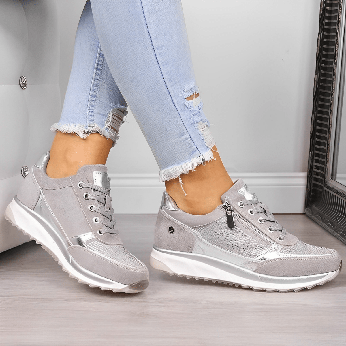 Pro Shoes - Zapatillas con cierre de cremallera - Vivea Casa