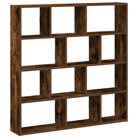 Estante Cubo De Pared 12 Compartimentos Madera