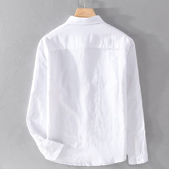 Axel - Camisa versátil de manga larga para hombre - Vivea Casa