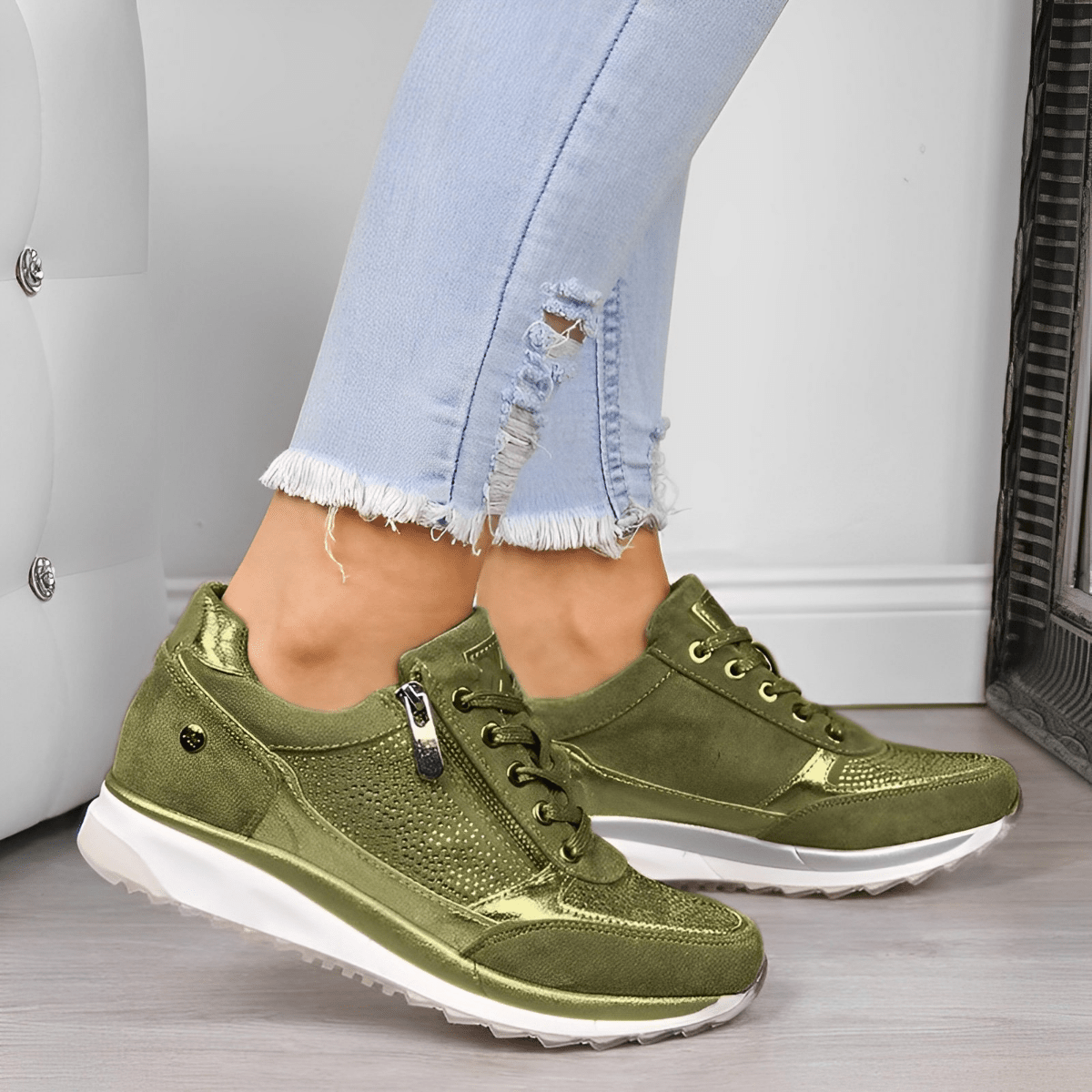 Pro Shoes - Zapatillas con cierre de cremallera - Vivea Casa