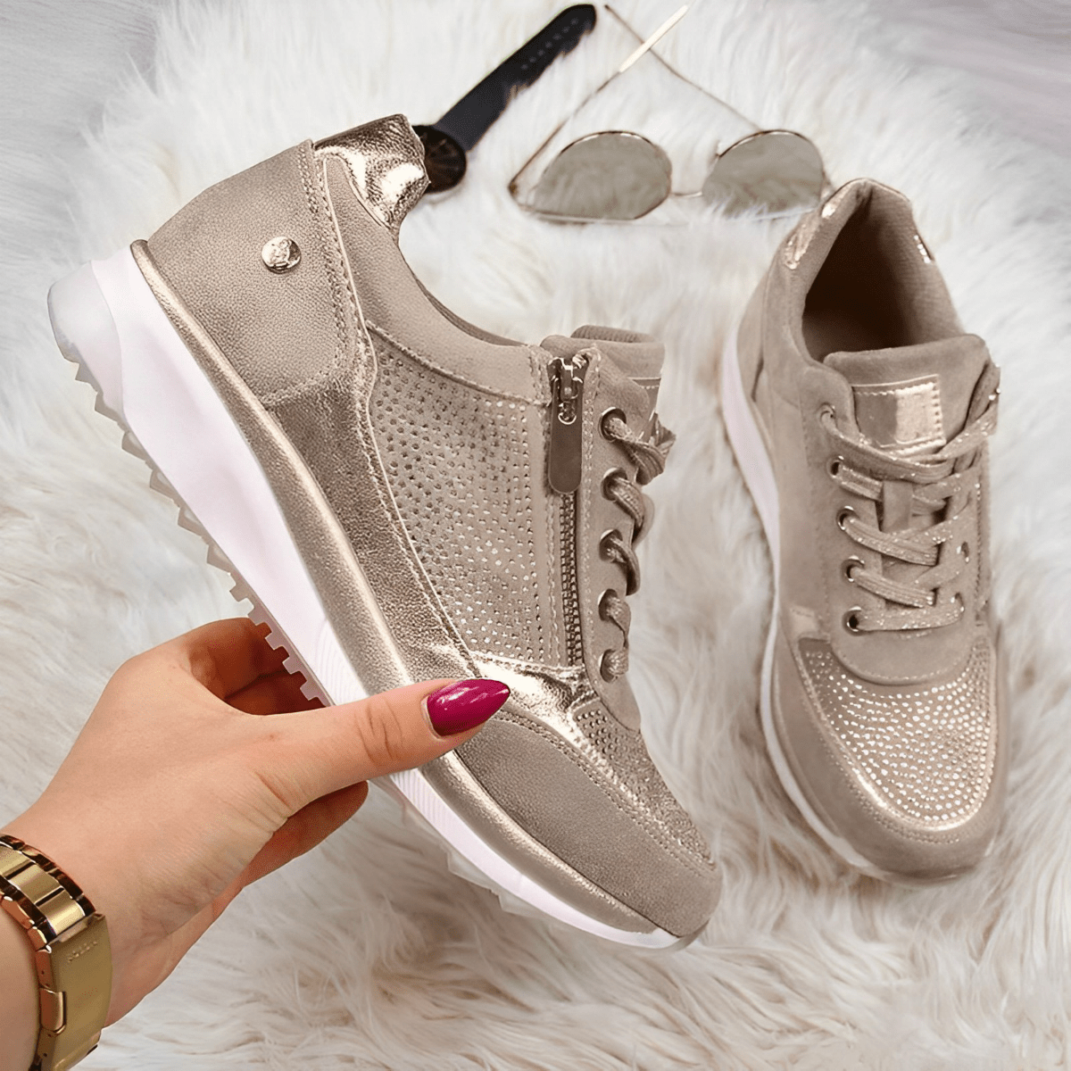 Pro Shoes - Zapatillas con cierre de cremallera - Vivea Casa
